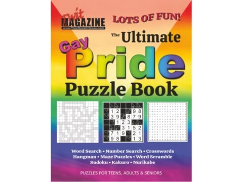 Ultimate Gay Pride Puzzle Book Image
