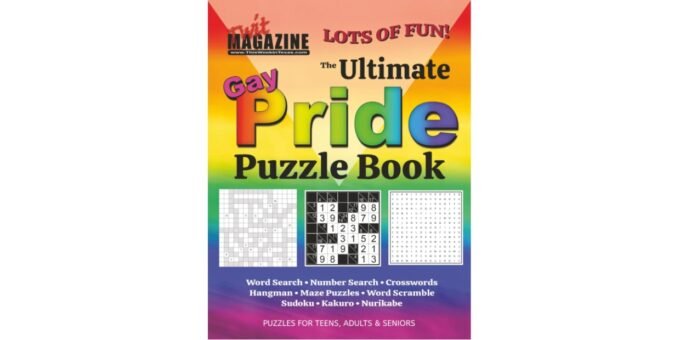 Ultimate Gay Pride Puzzle Book Image